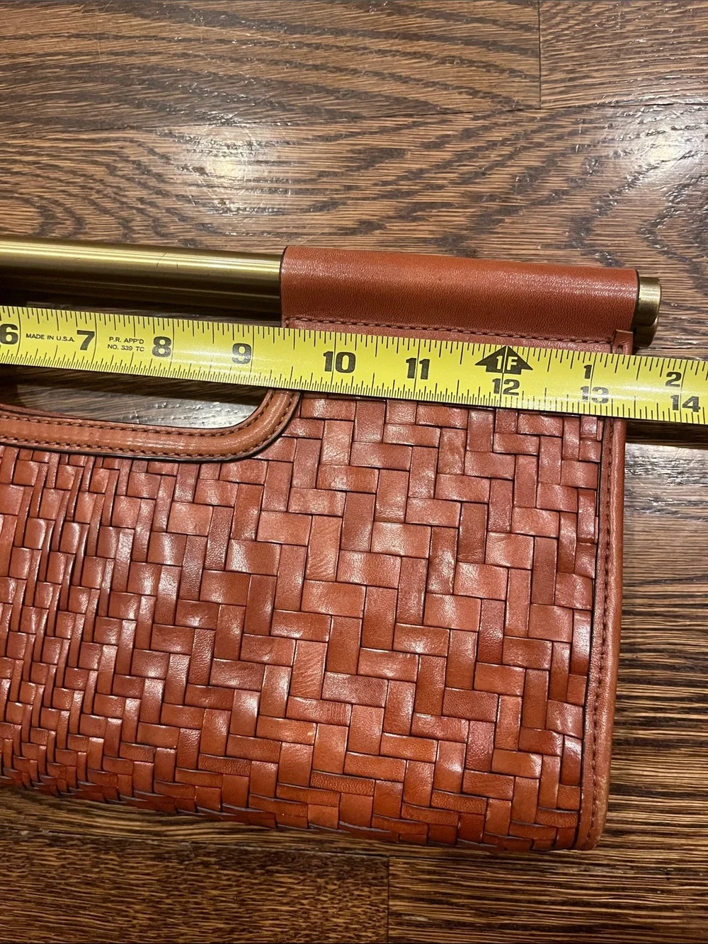 Rare Vintage Cole Haan Genevieve Woven Leather Bag – Y2K/Early 2000s Style